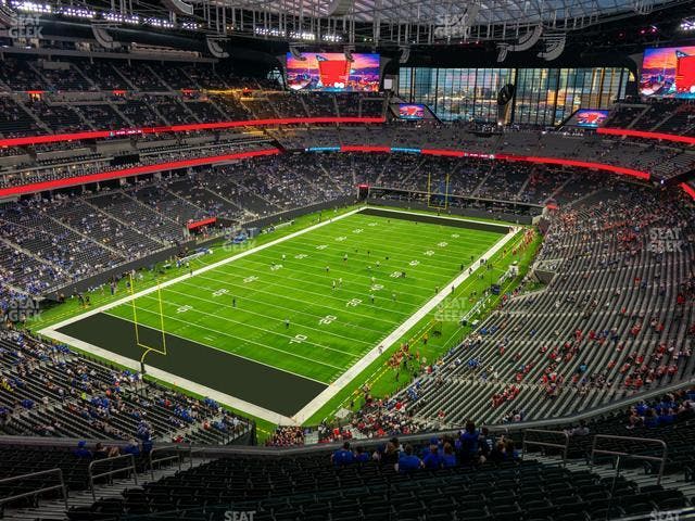 Allegiant Stadium - Section 420 Seat View