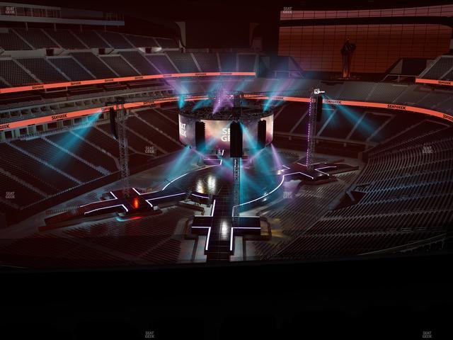 Allegiant Stadium - Section 420 Seat View