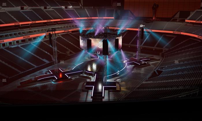 Allegiant Stadium - Section 420 Seat View