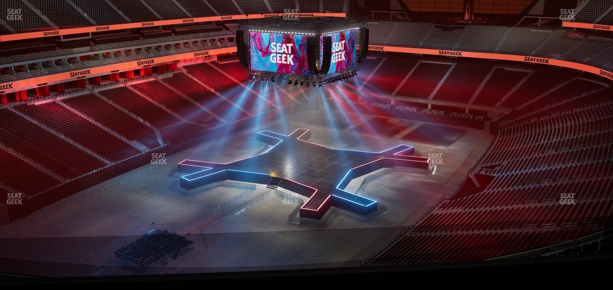 Allegiant Stadium - Section 420 Seat View