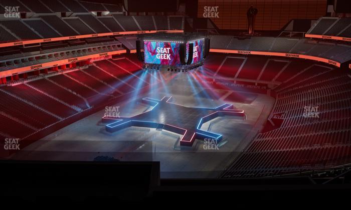 Allegiant Stadium - Section 421 Seat View