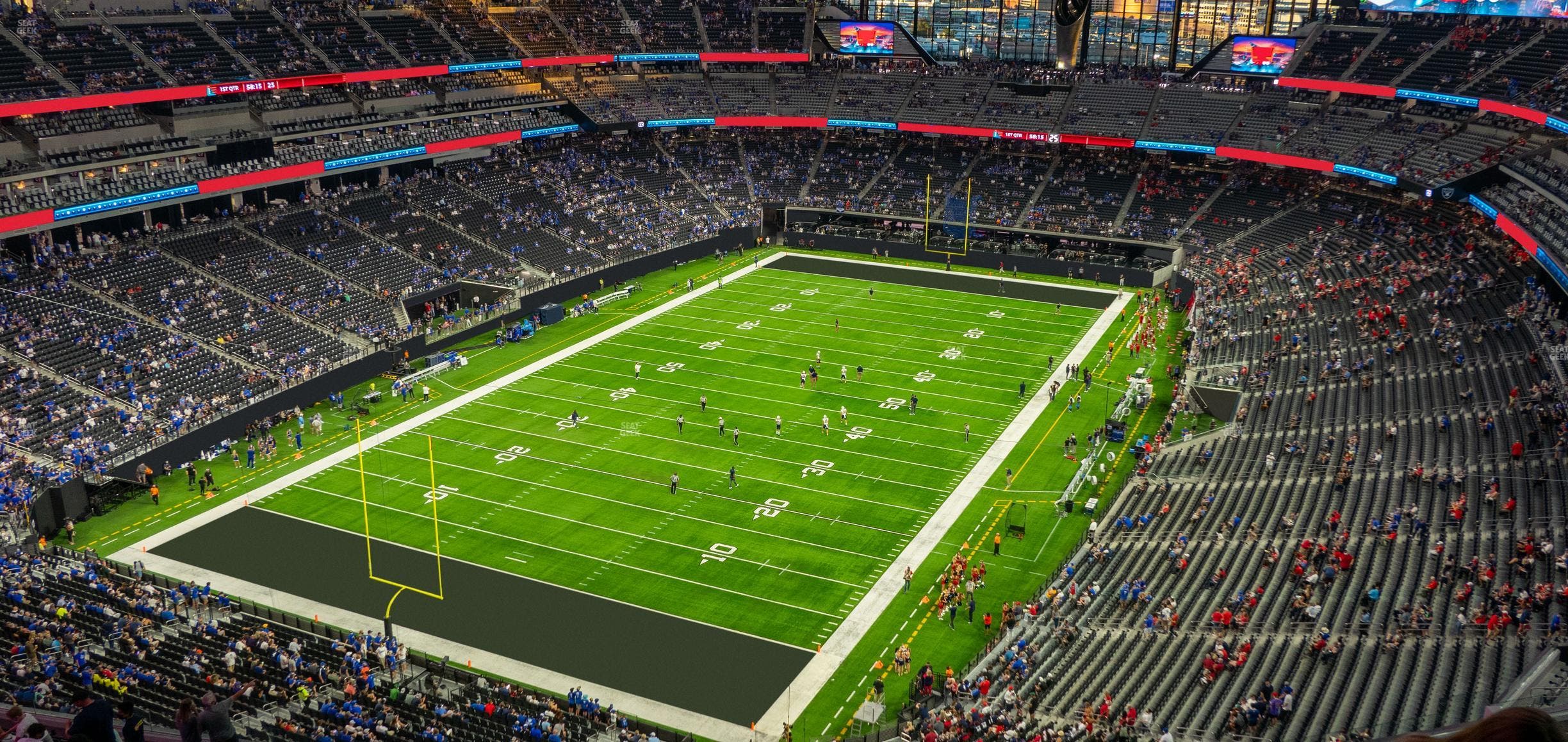 Allegiant Stadium - Section 421 Seat View