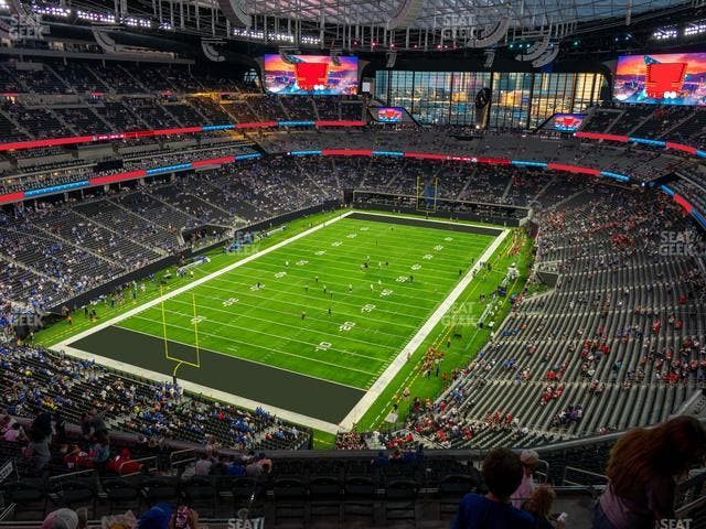 Allegiant Stadium - Section 421 Seat View