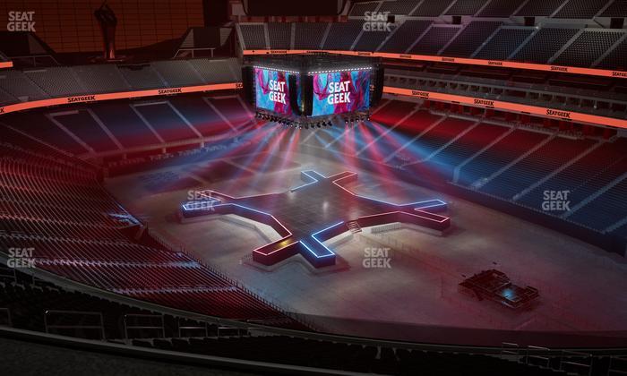 Allegiant Stadium - Section 431 Seat View