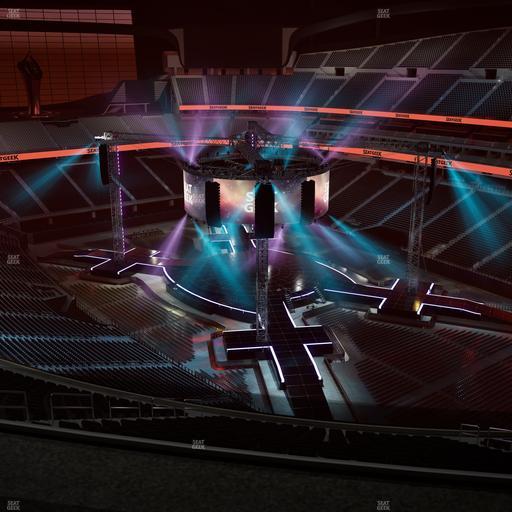 Allegiant Stadium - Section 431 Seat View