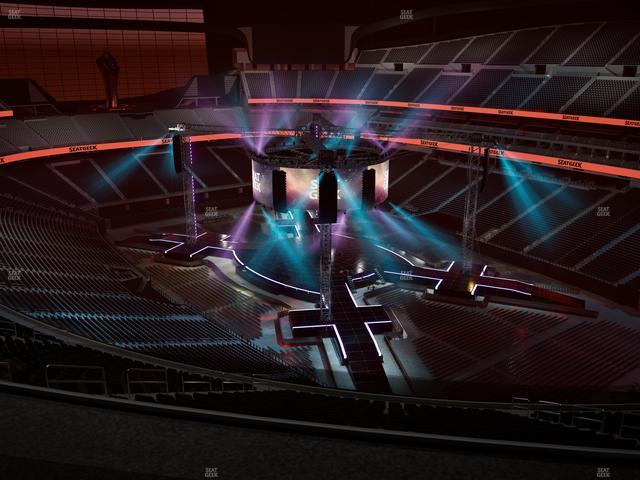 Allegiant Stadium - Section 431 Seat View