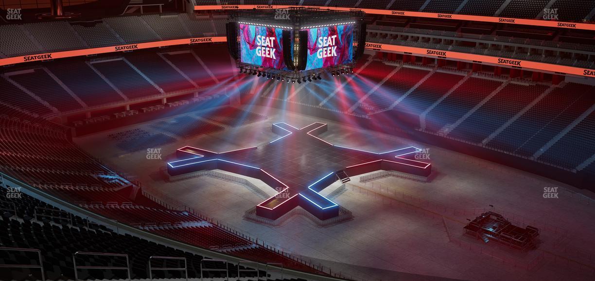 Allegiant Stadium - Section 432 Seat View