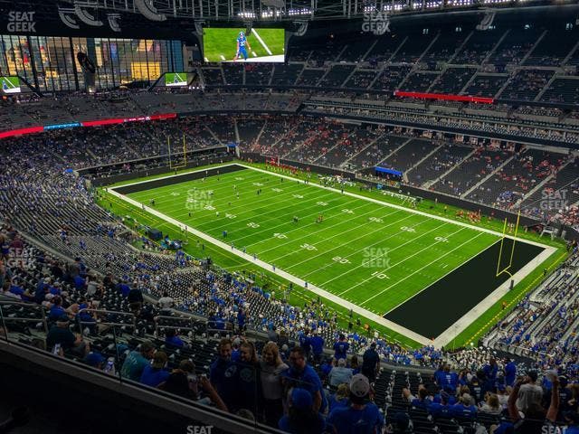 Allegiant Stadium - Section 432 Seat View