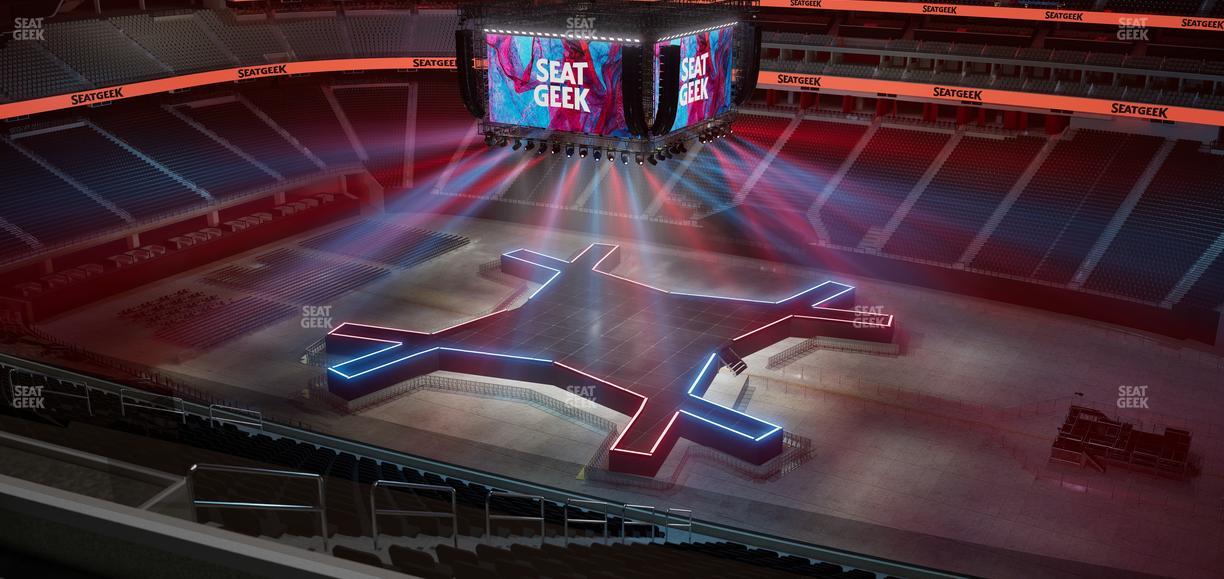 Allegiant Stadium - Section 434 Seat View