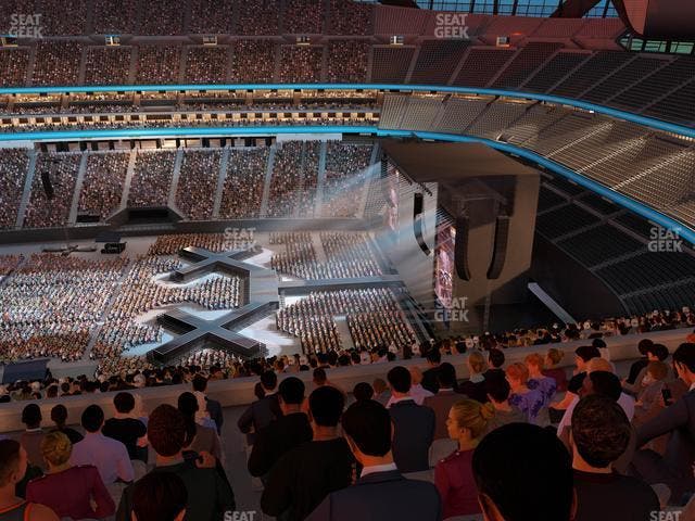 Allegiant Stadium - Section 436 Seat View