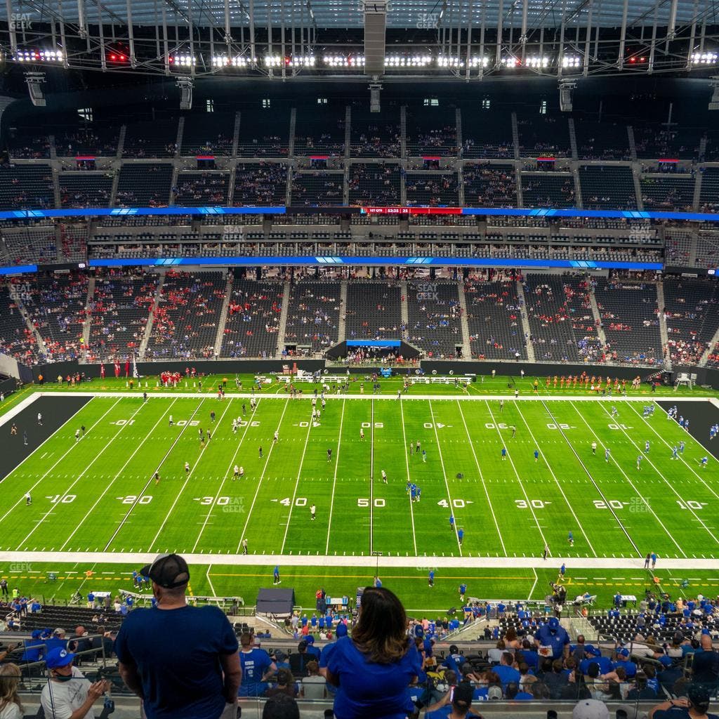 Allegiant Stadium - Section 438 Seat View