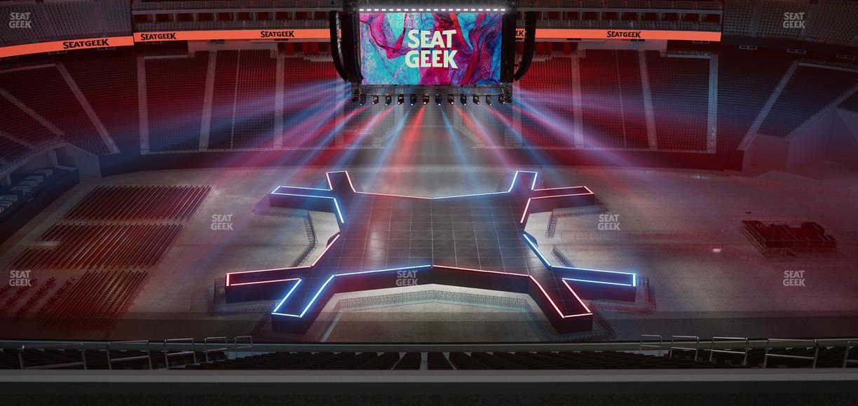 Allegiant Stadium - Section 438 Seat View