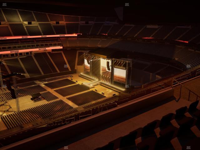 Allegiant Stadium - Section 440 Seat View