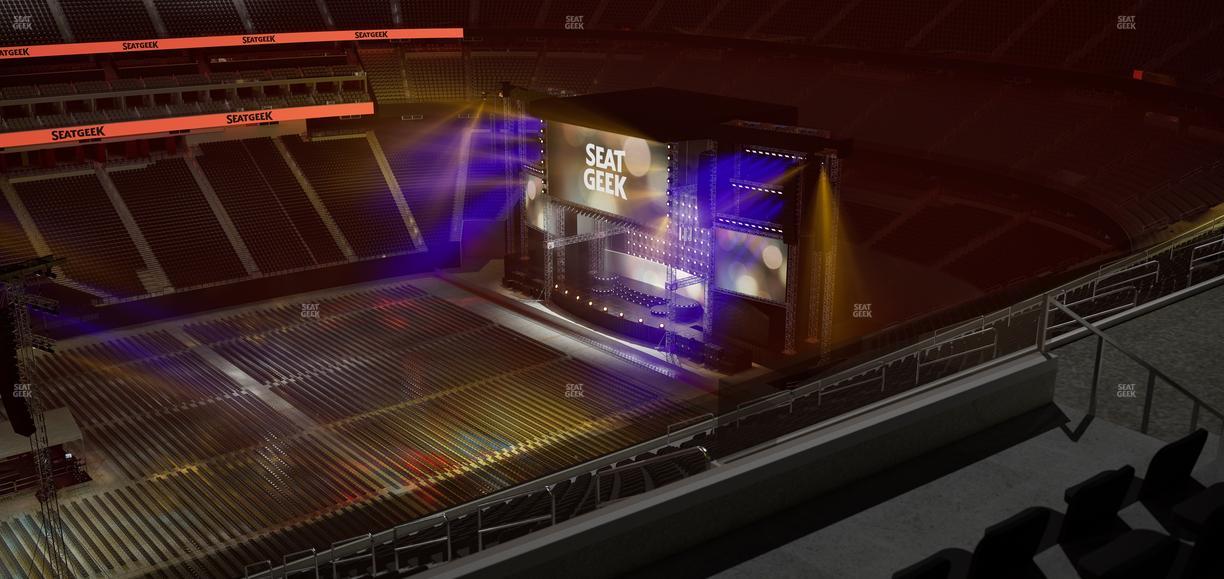 Allegiant Stadium - Section 440 Seat View