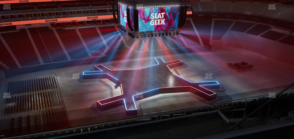 Allegiant Stadium - Section 441 Seat View