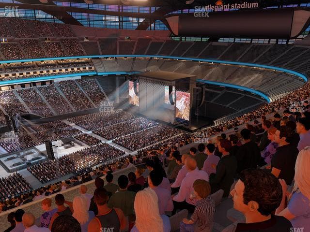 Allegiant Stadium - Section 441 Seat View
