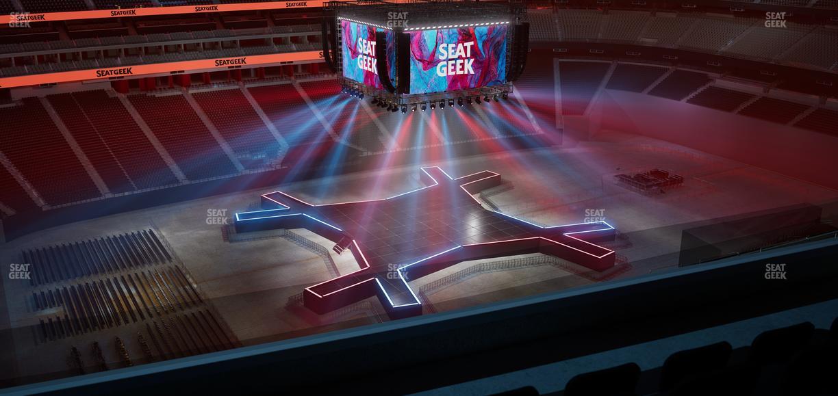 Allegiant Stadium - Section 442 Seat View