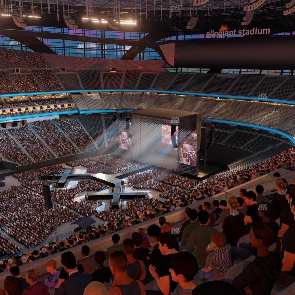 Allegiant Stadium - Section 442 Seat View