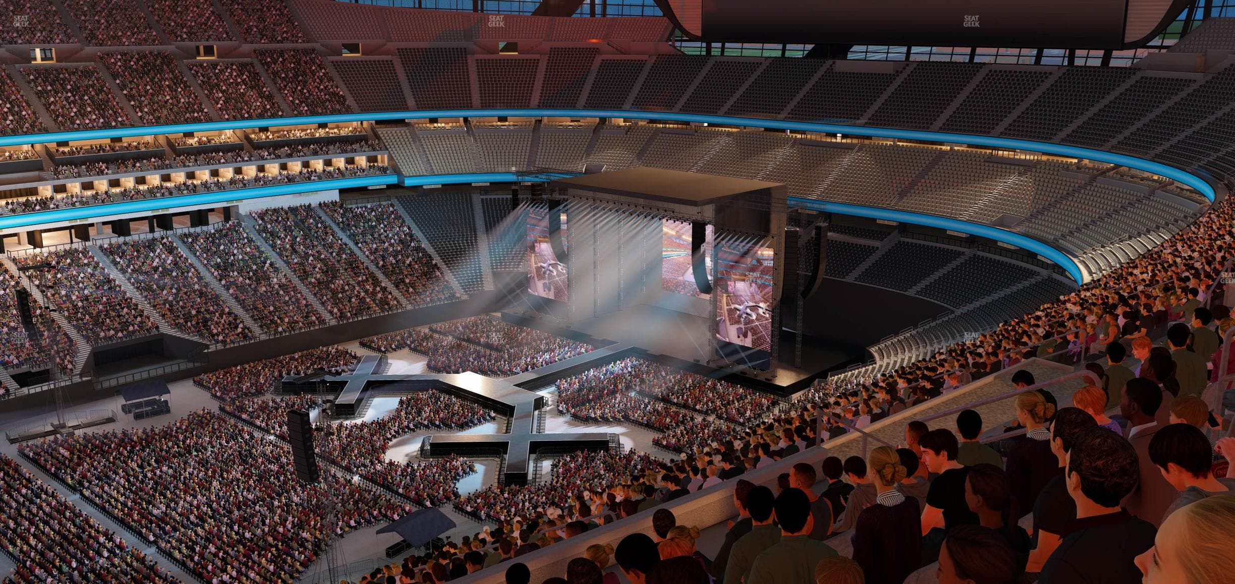 Allegiant Stadium - Section 442 Seat View