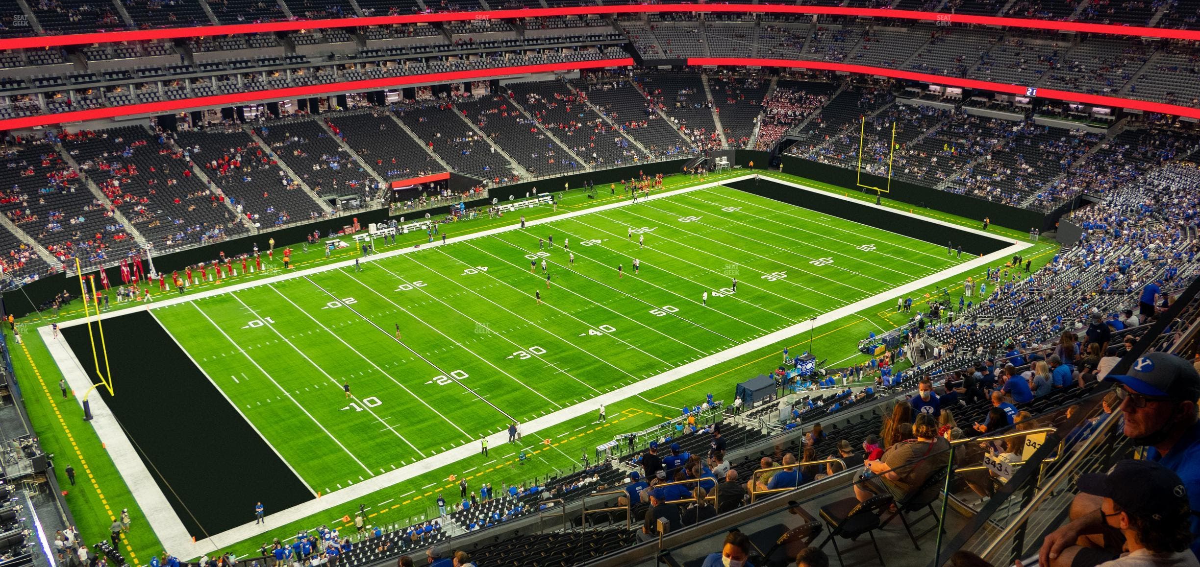 Allegiant Stadium - Section 443 Seat View