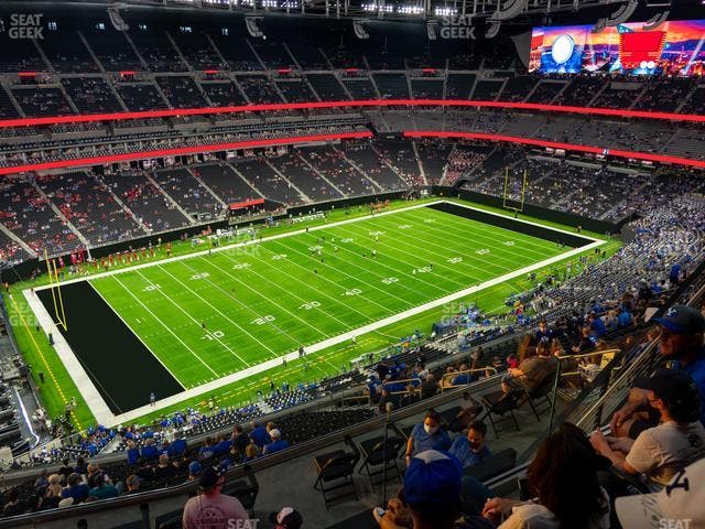 Allegiant Stadium - Section 443 Seat View