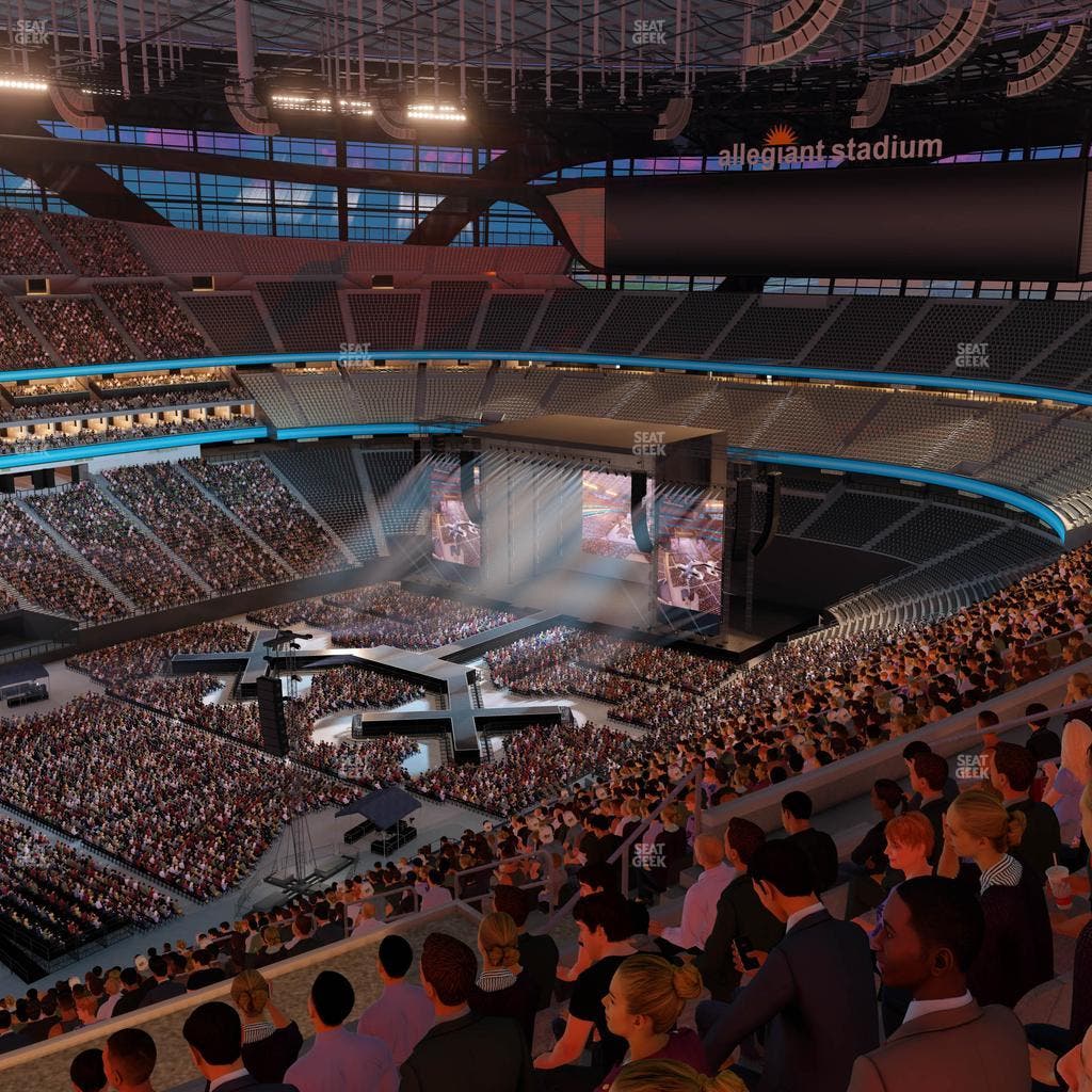 Allegiant Stadium - Section 443 Seat View