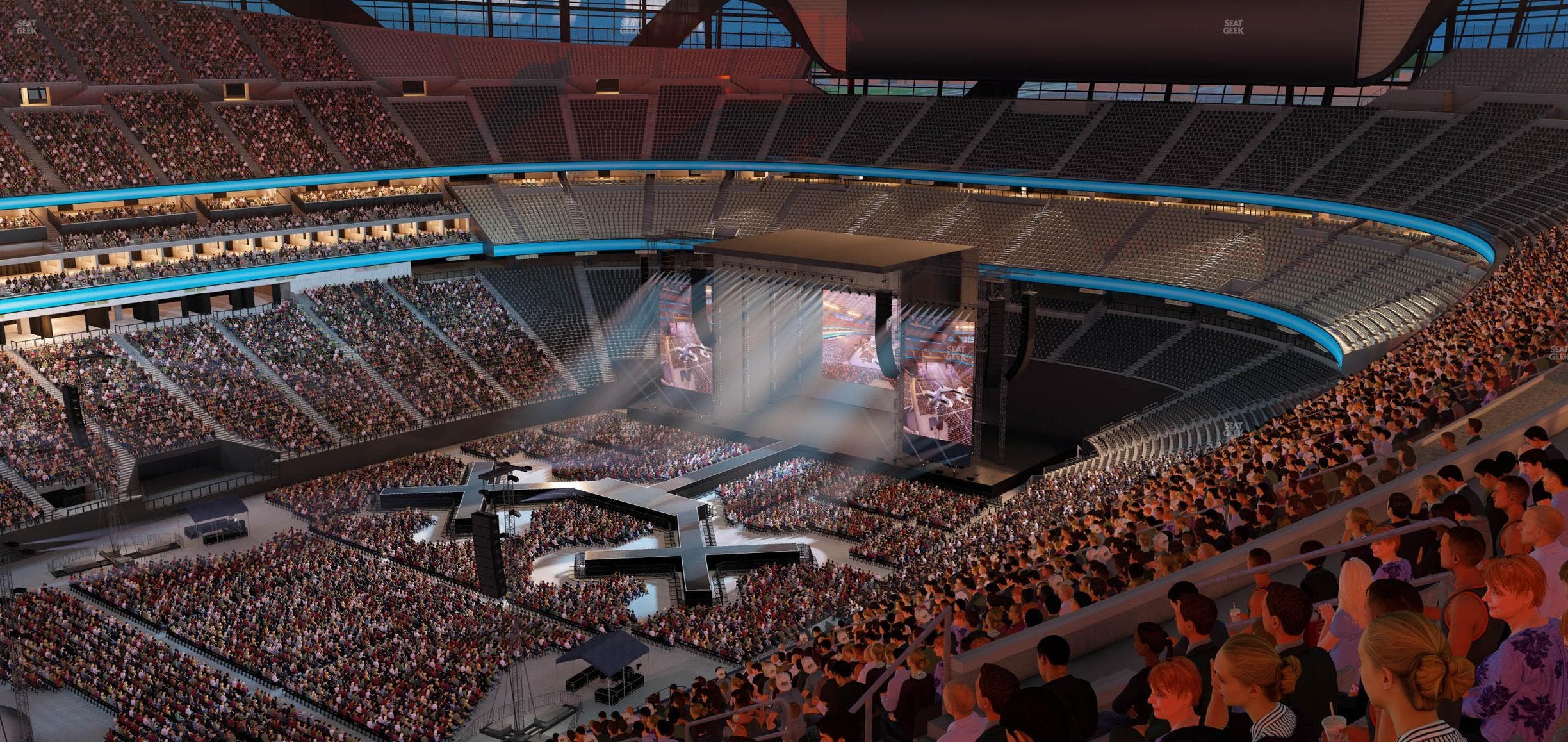 Allegiant Stadium - Section 443 Seat View