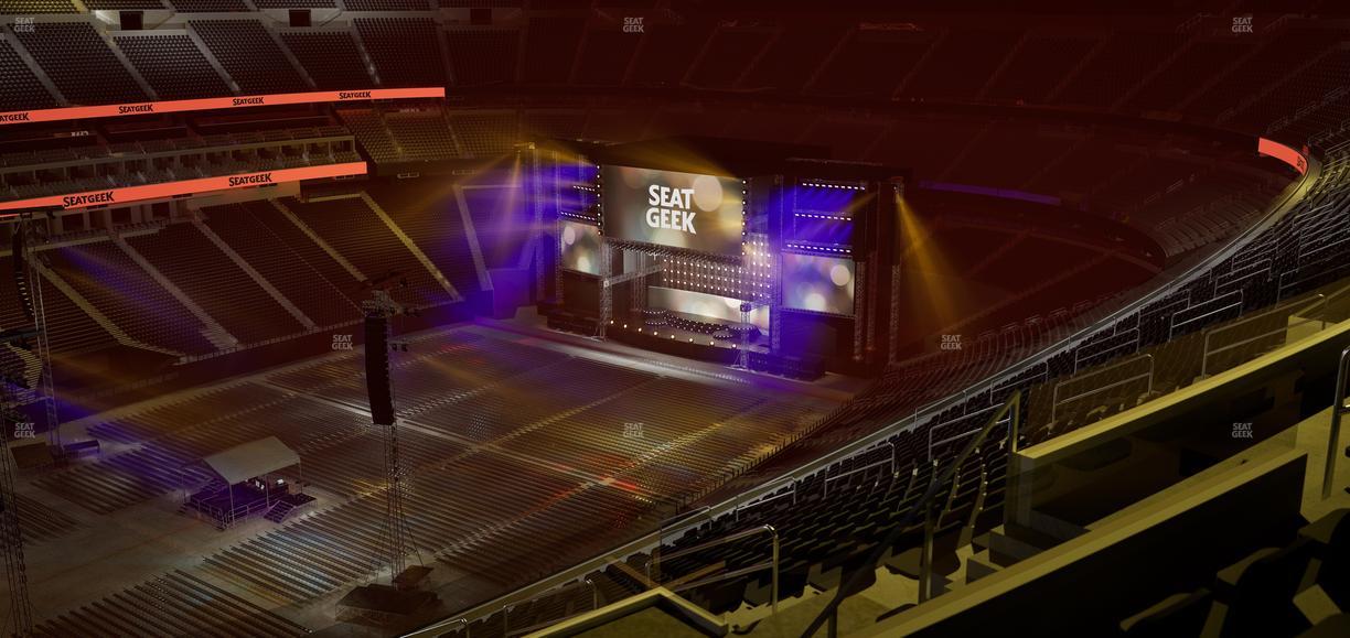 Allegiant Stadium - Section 443 Seat View