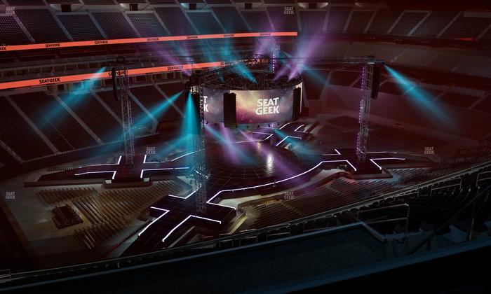 Allegiant Stadium - Section 443 Seat View