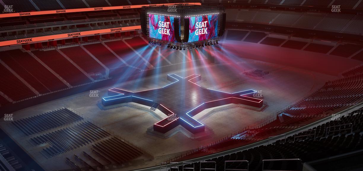 Allegiant Stadium - Section 444 Seat View