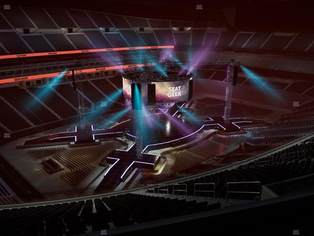 Allegiant Stadium - Section 444 Seat View