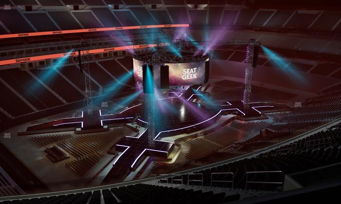 Allegiant Stadium - Section 444 Seat View