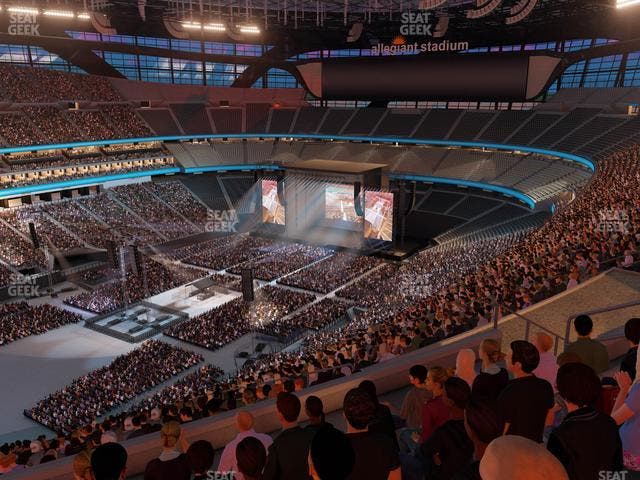 Allegiant Stadium - Section 444 Seat View