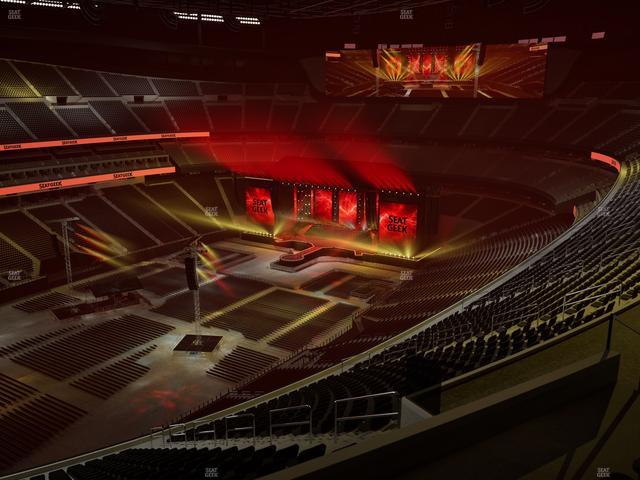 Allegiant Stadium - Section 444 Seat View