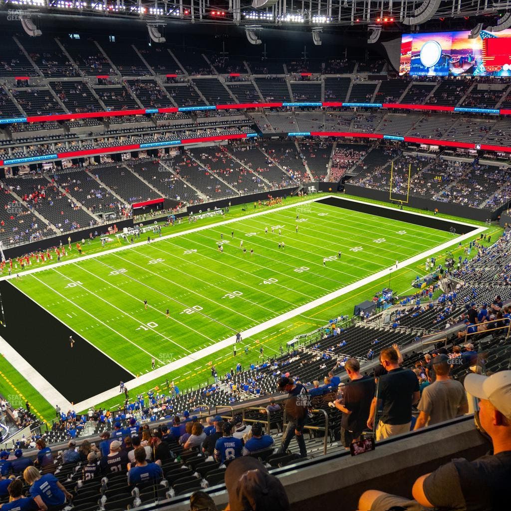 Allegiant Stadium - Section 444 Seat View