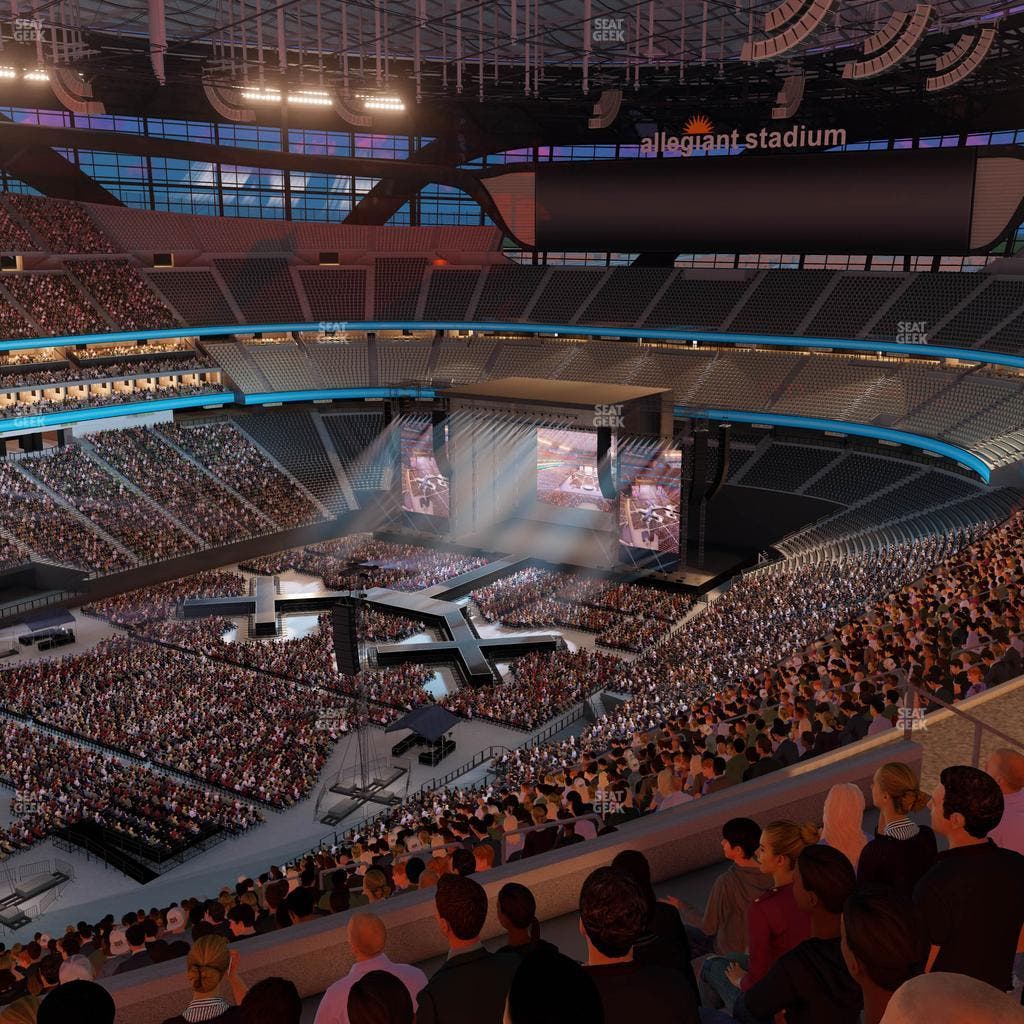 Allegiant Stadium - Section 444 Seat View