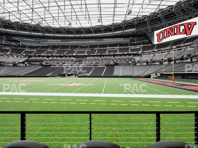 Allegiant Stadium - Section Club 109 Seat View