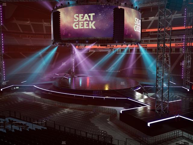 Allegiant Stadium - Section Club 109 Seat View