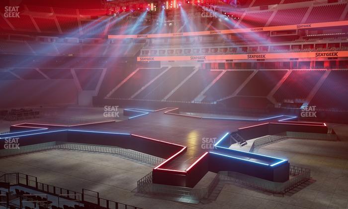 Allegiant Stadium - Section Club 109 Seat View