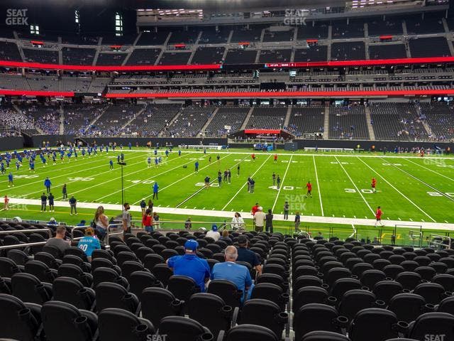 Allegiant Stadium - Section Club 111 Seat View