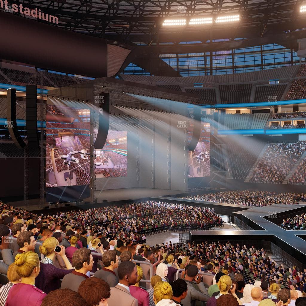 Allegiant Stadium - Section Club 112 Seat View