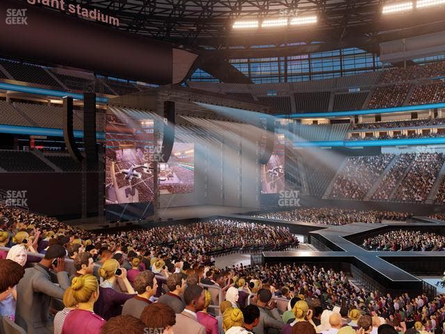 Allegiant Stadium - Section Club 112 Seat View