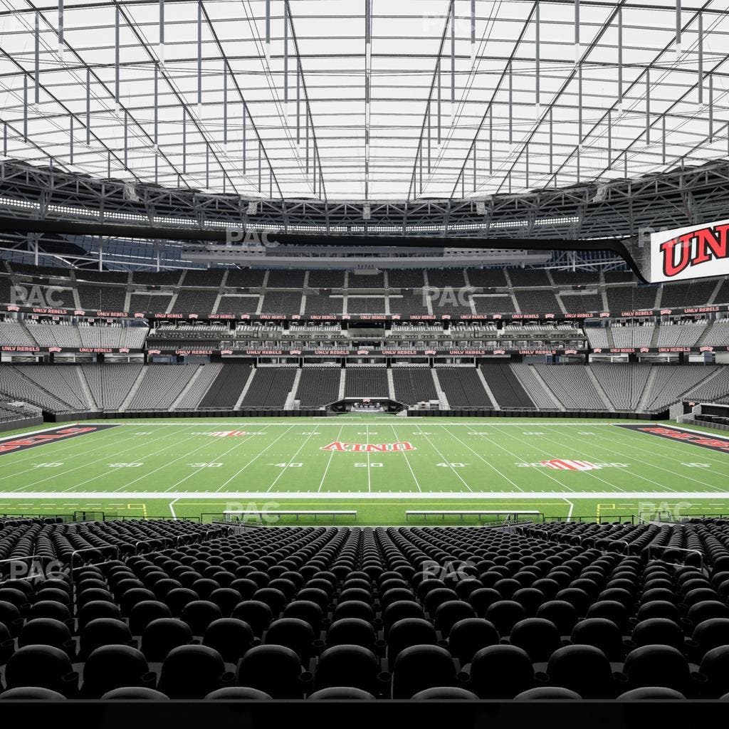 Allegiant Stadium - Section Club 112 Seat View