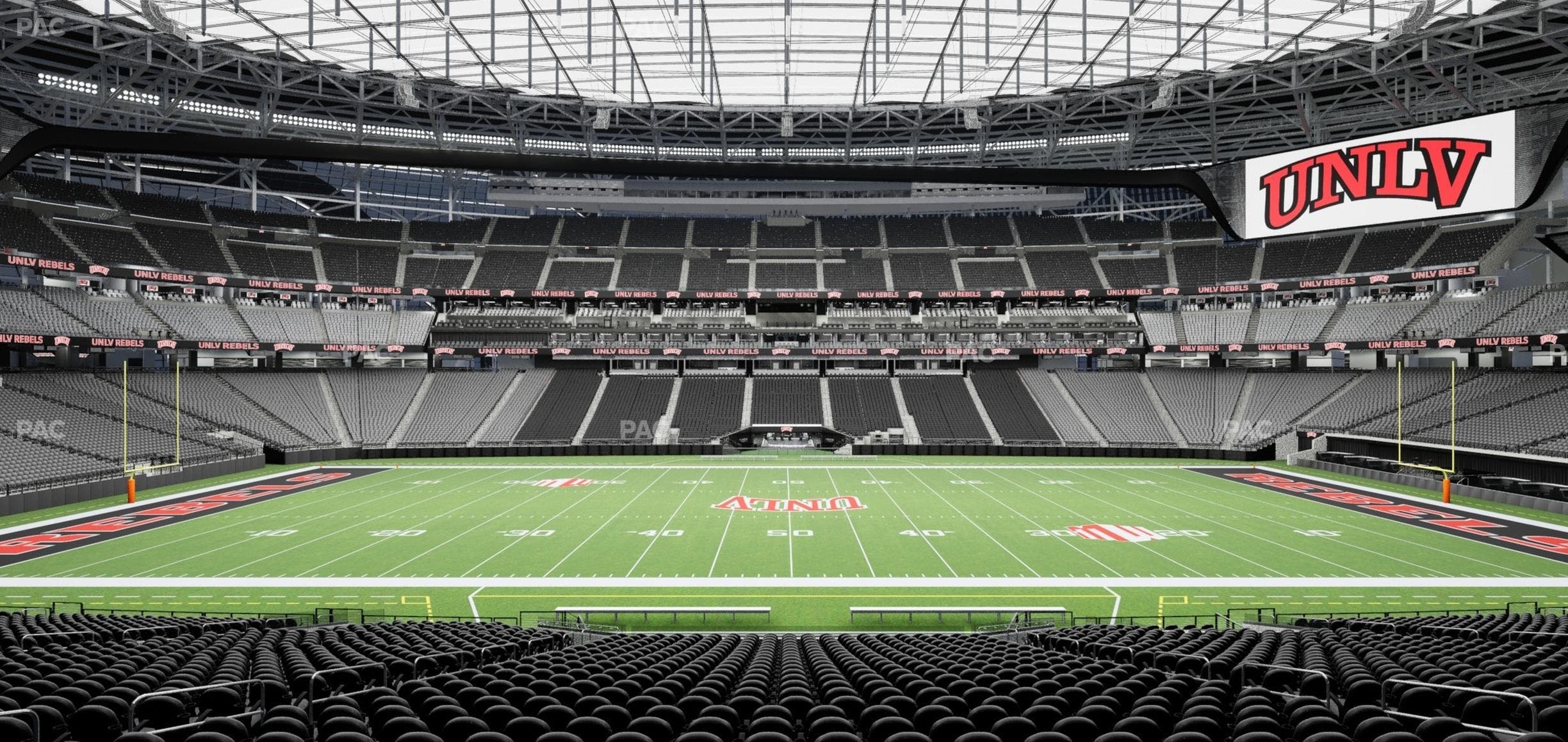 Allegiant Stadium - Section Club 112 Seat View