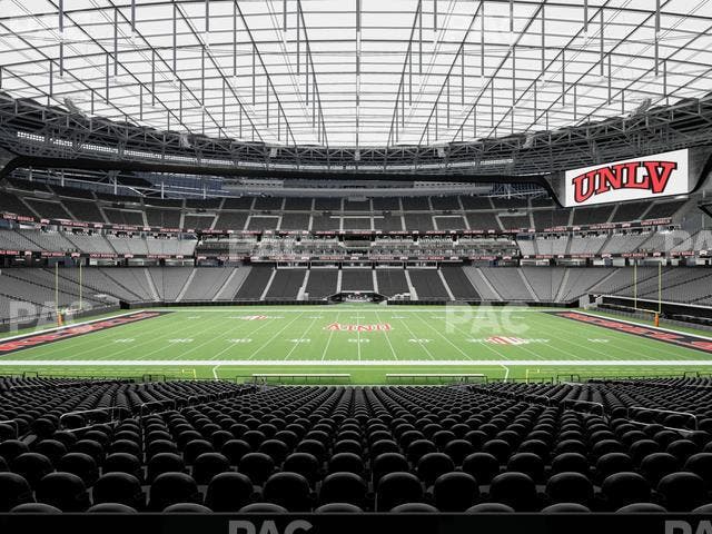 Allegiant Stadium - Section Club 112 Seat View