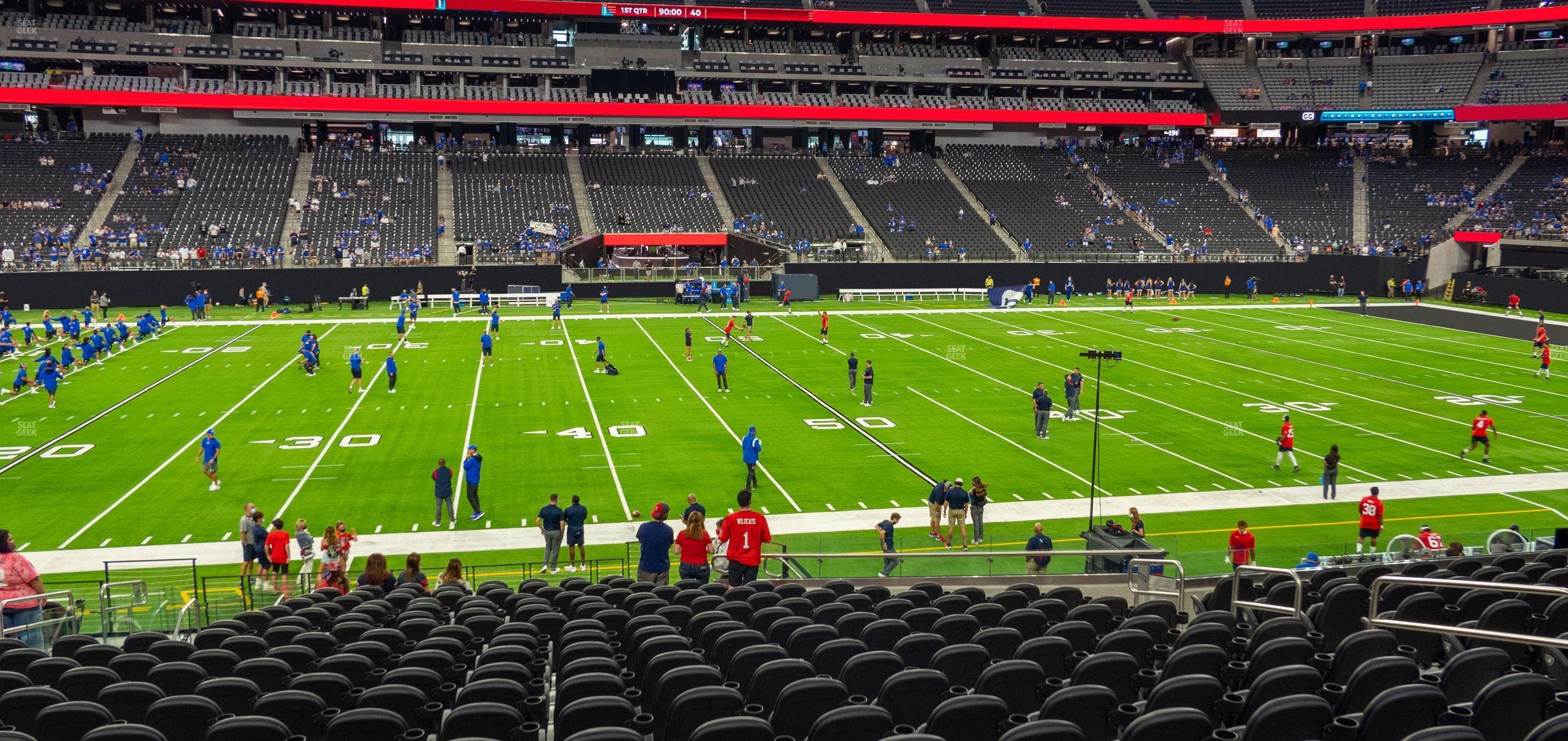 Allegiant Stadium - Section Club 113 Seat View