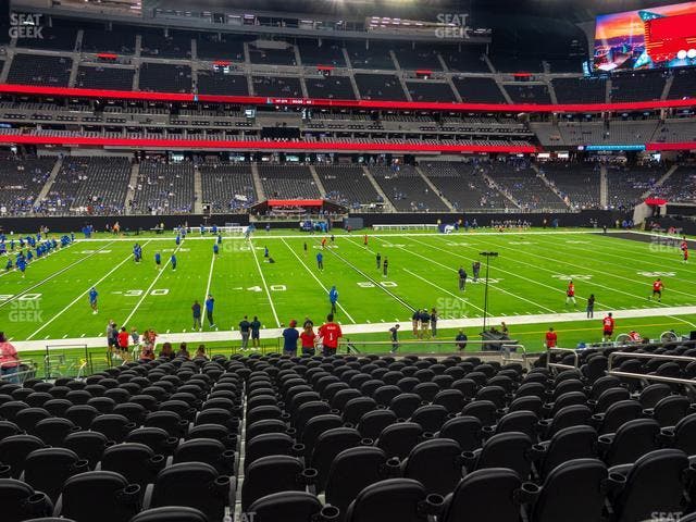 Allegiant Stadium - Section Club 113 Seat View