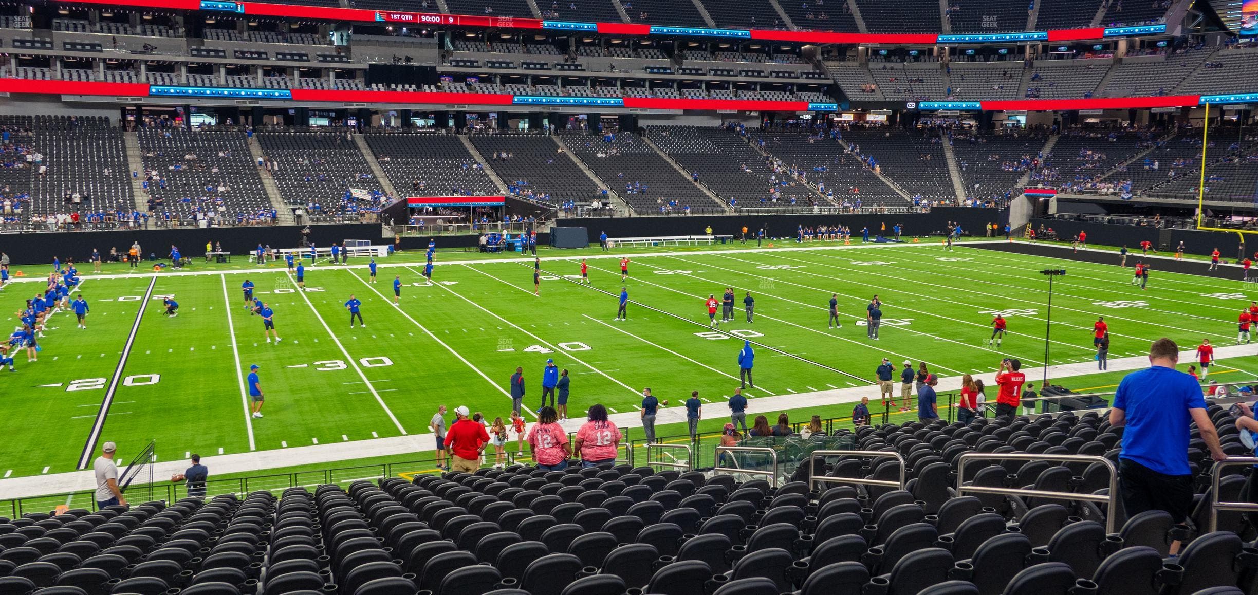 Allegiant Stadium - Section Club 114 Seat View