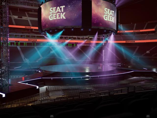 Allegiant Stadium - Section Club 114 Seat View