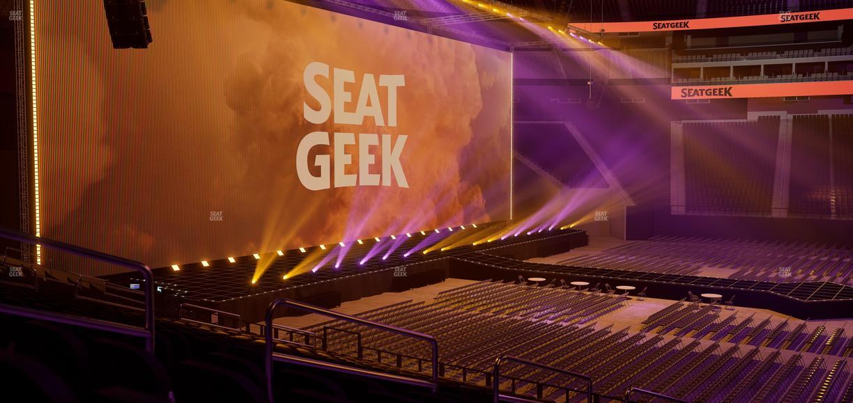 Allegiant Stadium - Section Club 114 Seat View